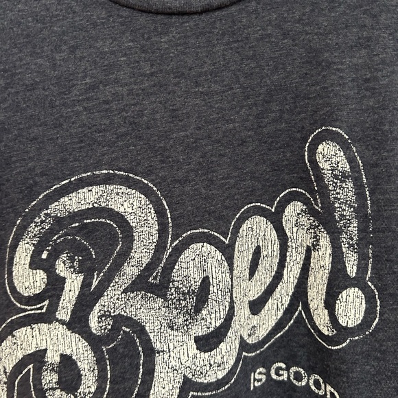 The Original Retro Brand Beer is Good Graphic T-Shirt Size Medium - Picture 3 of 4